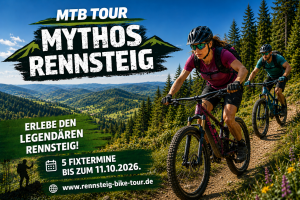 3 Tage MTB Tour Mythos Rennsteig